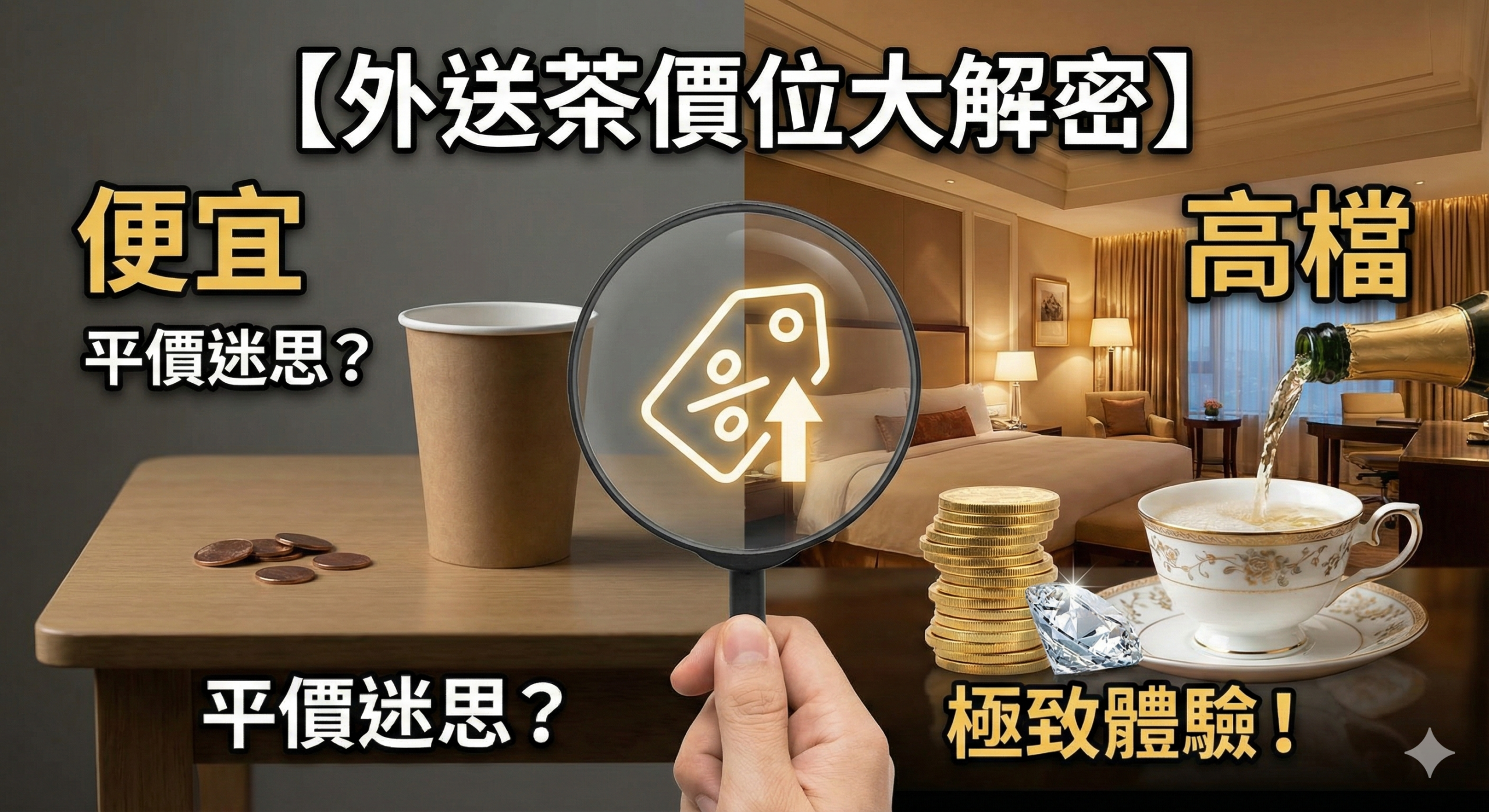 【外送茶價位大解密】便宜真的沒好貨？高檔茶貴在哪？老司機教你用預算換取極致體驗